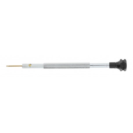 Horotec šrafciger ravni crni Ø 1.0 mm