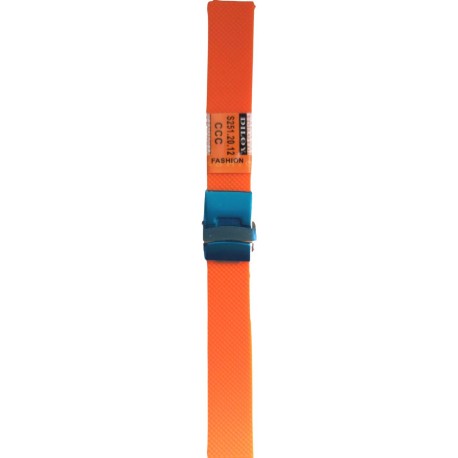 Silikonski kaiš Diloy SK92  Narandžasta boja 12mm