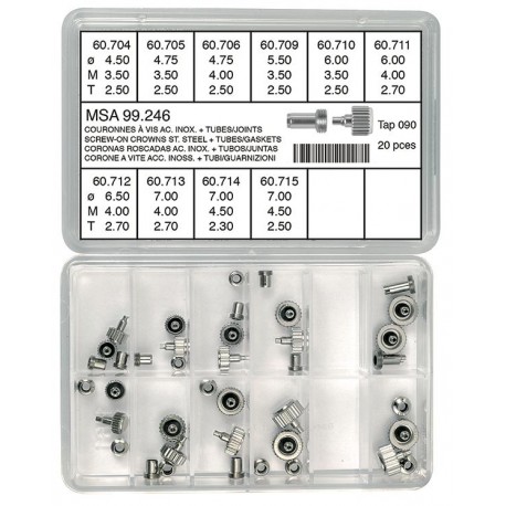 Horotec - Set krunica sa tubom 20 komada