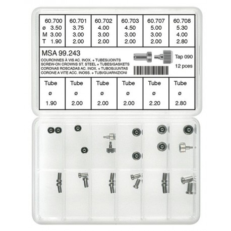 Horotec - Set krunica sa tubom 12 komada