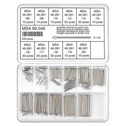 Set iglica sa rascepkom Ø 1mm, 200 komada