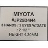 Ključ za MIYOTA  JP25D4N4