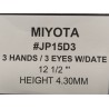 Ključ za MIYOTA  JP15D3