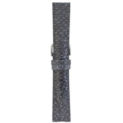 Kožni kaiš 20mm Siva boja 20.224