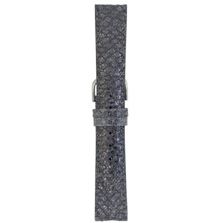Kožni kaiš 20mm Siva boja 20.224