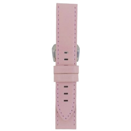 Kožni kaiš 22mm Roze boja 22.176