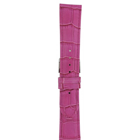 Kožni kaiš 22mm Roze boja 22.177