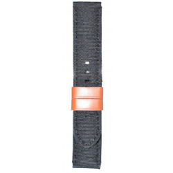 Platneni kaiš 22mm Crna boja 22.175