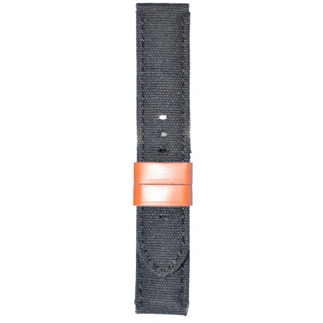Platneni kaiš 22mm Crna boja 22.175