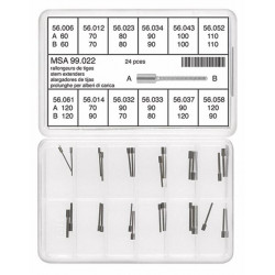 Horotec - set produžetaka za ključeve 24 komada