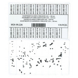 Horotec - set dihtunga za krunice 170 komada