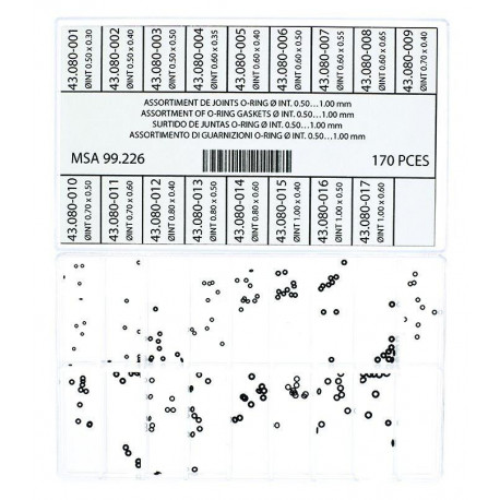 Horotec - set dihtunga za krunice 170 komada