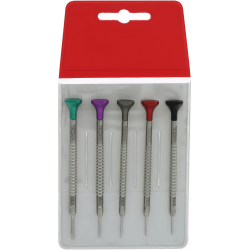 Horotec - set ravnih šrafcigera 5 komada
