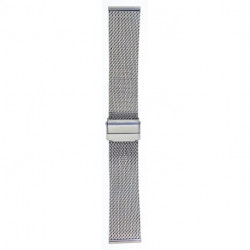 Metalni kaiš - MK26.05 Srebrni 26mm