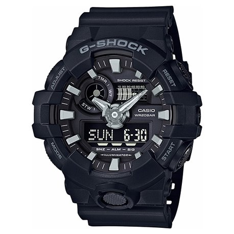 Ručni sat CASIO G-SHOCK GA-700-1B