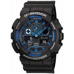 Ručni sat CASIO G-SHOCK GA-100-1A2 