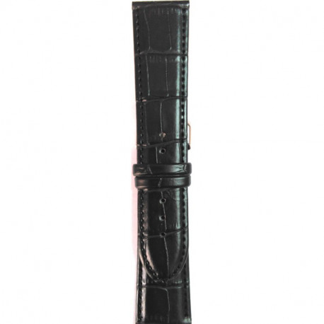 Kožni kaiš 20mm (Eko koža) Crna 20.49