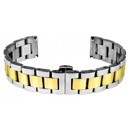 Metalni kaiš - MK22.49 Bicolor 22mm