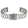 Metalni kaiš - MK22.48 Srebrni 22mm