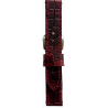 Kožni kaiš 22mm Bordo 22.293