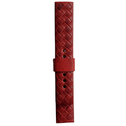 Kožni kaiš 22mm Crvena 22.294