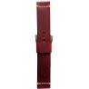Kožni kaiš 22mm Bordo 22.290