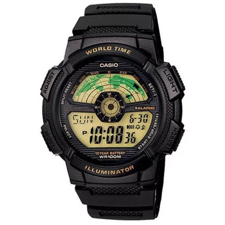 Ručni muški digitalni sat Casio  AE-1100W-1B