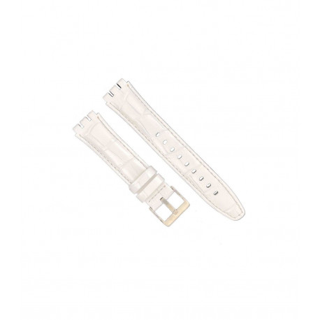 Swatch kaiševi DILOY SW17.10 Bela boja 17mm