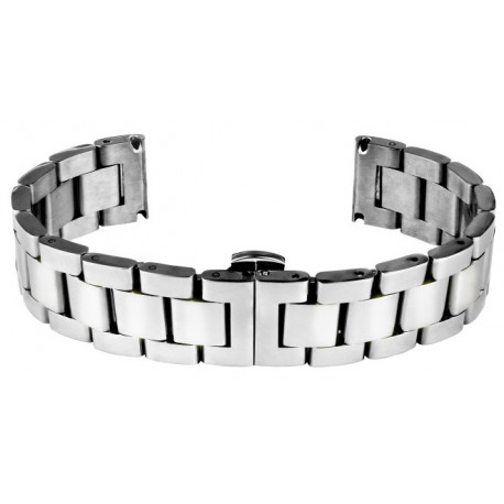 Metalni kaiš - MK22.29 Srebrni 22mm