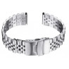 Metalni kaiš - MK22.44 Srebrni 22mm
