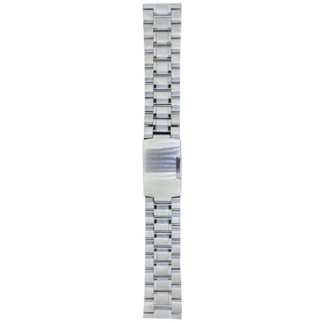 Metalni kaiš - MK24.22 Srebrni 24mm