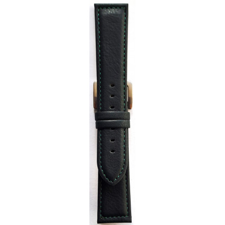 Kožni kaiš 22mm Tamno Zelena 22.56