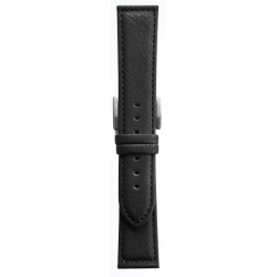Kožni kaiš 22mm Crna 22.60