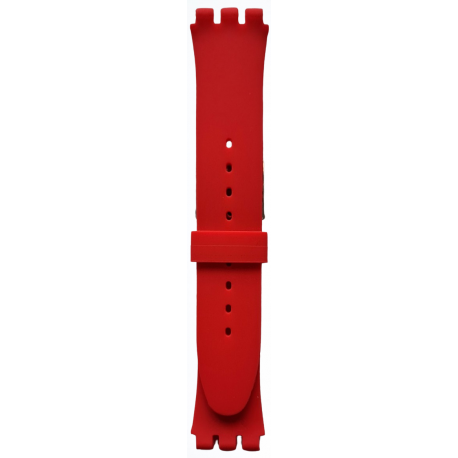Swatch kaiševi  SW19.03/1 Crvena boja  19mm