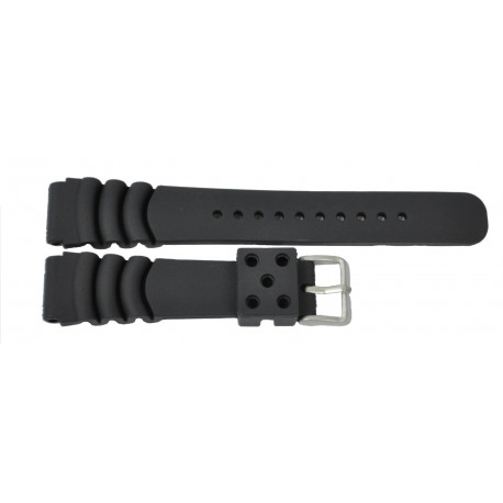 Silikonski kaiš - SK 24.11 Crna boja 24mm