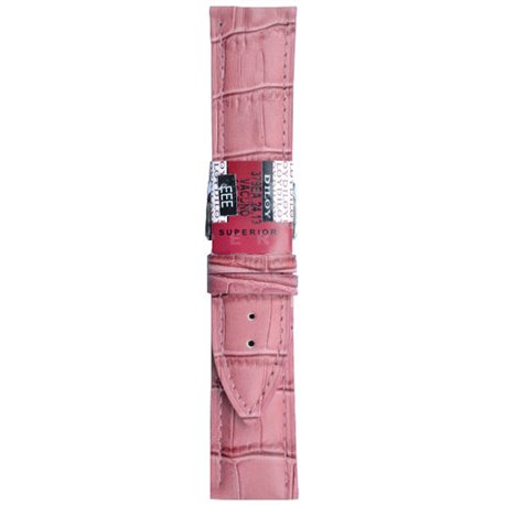 Kožni kaiš Diloy DIL379.13 Roze boja