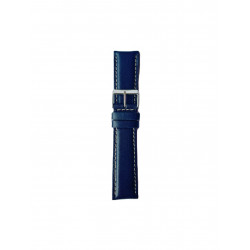 Kožni kaiš 22mm Teget boja 22.369