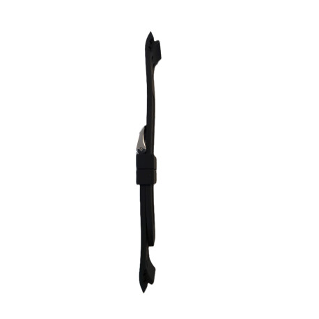 Silikonski kaiš Crna 22mm SK22.41