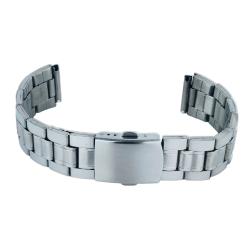 Metalni kaiš - MK 22.12 Srebrni 22mm