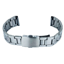 Metalni kaiš - MK22.06 Srebrni 22mm