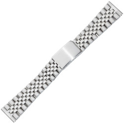 Metalni kaiš - MK22.03 Srebrni 22mm