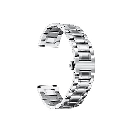 Metalni kaiš - MK24.15 Srebrni 24mm