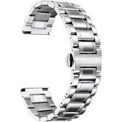 Metalni kaiš - MK22.31 Srebrni 22mm