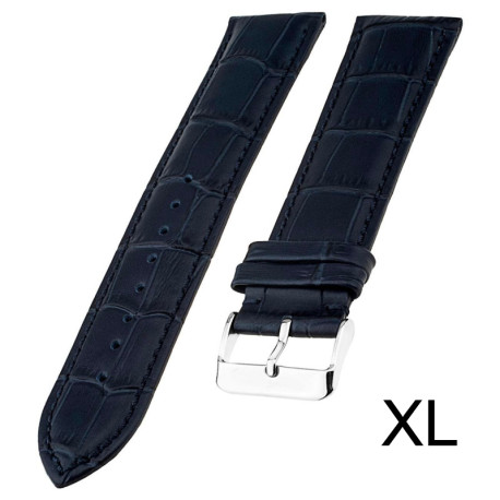 Kožni kaiš XL 22.144 Teget boja 22mm