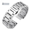 Metalni kaiš - MK22.74 Srebrni 22mm