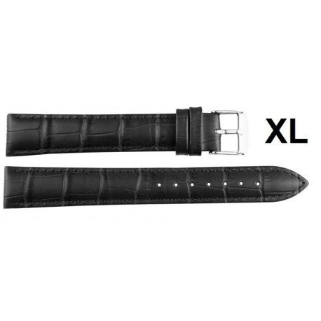 Kožni kaiš XL 20mm Crna boja 20.268