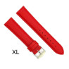 Kožni kaiševi XL 24mm Diloy DIL302EL.5 Crvena boja