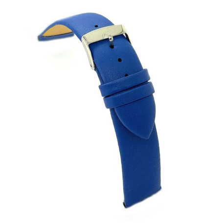 Kožni kaiš Diloy 14mm DIL301.16 Indigo plava boja