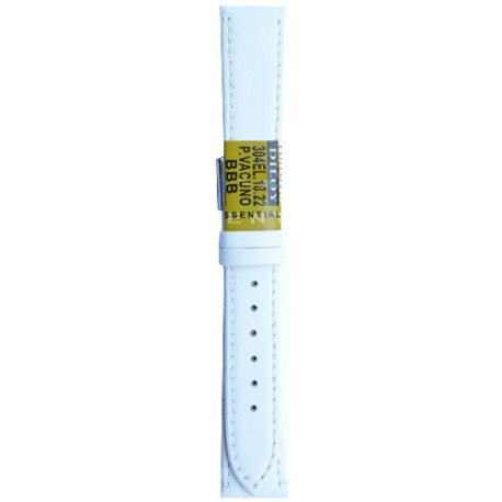 Kožni kaiš Diloy XL 20mm DIL304EL.22 Bela boja