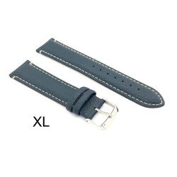 Kožni kaiš Diloy XL 14mm DIL206EL.5 Teget boja